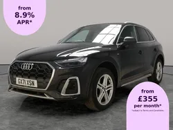Black Used 2021 Audi Q5 S-Line SUV | £24,728 (Good price)