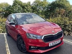 Velvet red metallic black magic pearl effect Used 2025 Skoda Fabia Design Edition Hatchback | £20,990 (Expensive)