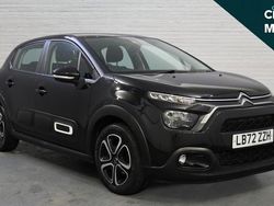 Black Used 2022 Citroën C3 PureTech Hatchback | £10,593 (Fair price)