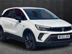White Used 2023 Vauxhall Crossland Design Edition SUV | £12,699 (Fair price)