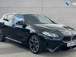 Black sapphire Used 2025 BMW M135 Comfort Edition Hatchback | £35,798 (A bit pricey)
