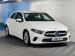 White Used 2018 Mercedes A180 Executive Hatchback | £12,989 (Good price)