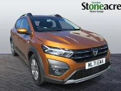 Orange Used 2021 Dacia Sandero Comfort Hatchback | £10,395 (Fair price)
