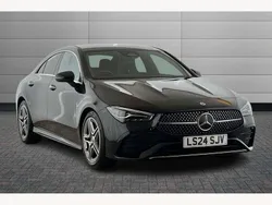 Black Used 2024 Mercedes CLA200 Executive Coupe | £28,995 (Fair price)