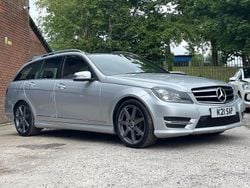 Silver Used 2014 Mercedes C250 Sport Edition Estate | £7,350 (Super price)