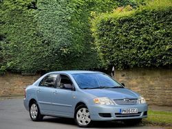 Blue Used 2005 Toyota Corolla T2 Sedan | £1,750 (Fair price)