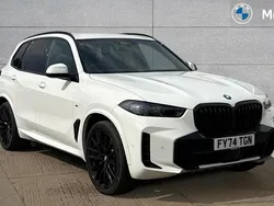 White Used 2025 BMW X5 M Sport SUV | £70,670 (Expensive)