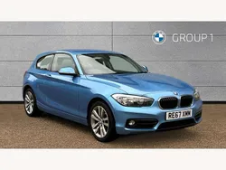 Blue Used 2017 BMW 118 Sport Line Hatchback | £10,795 (Fair price)