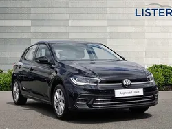 Deep black Used 2023 VW Polo Style Hatchback | £18,490 (A bit pricey)