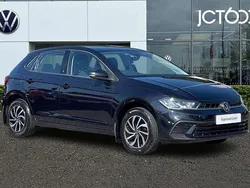 Black Used 2022 VW Polo Life Hatchback | £13,907 (Fair price)