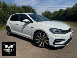 White Used 2019 VW Golf VII R-line Hatchback | £13,995 (Fair price)
