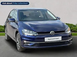 Blue Used 2017 VW Golf VII SE Hatchback | £15,588 (A bit pricey)