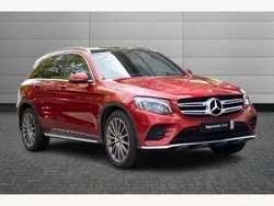 Red Used 2018 Mercedes GLC220 AMG line SUV | £23,450 (A bit pricey)