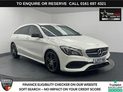 White Used 2017 Mercedes CLA180 Shooting Brake AMG line Estate | £11,270 (A bit pricey)