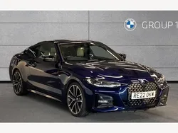 Blue Used 2022 BMW 420 M Sport Coupe | £27,995 (Fair price)