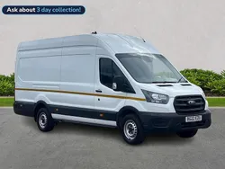 White Used 2022 Ford Transit Van | £16,900 (Fair price)