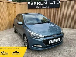Blue Used 2016 Hyundai i20 Premium SE Hatchback | £10,995 (Fair price)