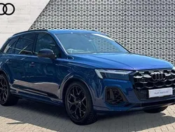 Blue Used 2025 Audi Q7 Black Edition SUV | £61,596 (Expensive)