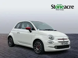 White Used 2023 Fiat 500 Red Hatchback | £12,495 (A bit pricey)