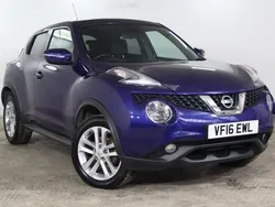Blue Used 2016 Nissan Juke N-Connecta SUV | £3,875 (Good price)