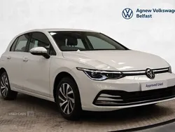 White Used 2022 VW Golf VIII Style Hatchback | £17,990 (Fair price)