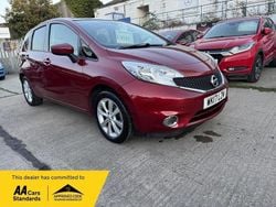 Red Used 2017 Nissan Note Acenta Premium MPV | £8,500 (Fair price)
