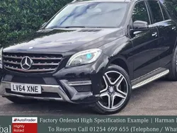 Used 2015 Mercedes ML250 AMG line SUV | £15,250 (Fair price)