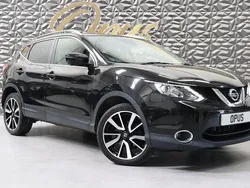 Black Used 2017 Nissan Qashqai Tekna SUV | £9,995 (Super price)