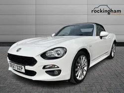 White Used 2017 Fiat 124 Spider Lusso Cabriolet | £12,990 (Fair price)