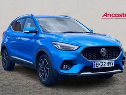 Blue Used 2022 MG ZS Exclusive Sedan | £14,995 (Fair price)