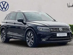 Black Used 2019 VW Tiguan R-line SUV | £24,346 (Fair price)