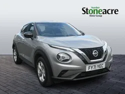 Silver Used 2021 Nissan Juke N-Connecta SUV | £14,795 (Fair price)