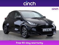 Black Used 2022 Toyota Yaris Hybrid Design Hatchback | £15,349 (Good price)