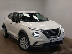 White Used 2023 Nissan Juke Visia SUV | £13,998 (Fair price)