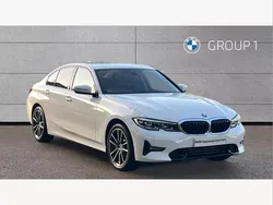 White Used 2022 BMW 330 Sport Line Sedan | £26,995