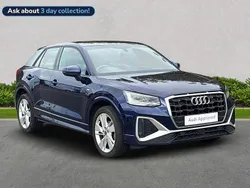 Blue Used 2021 Audi Q2 S-Line SUV | £18,680 (Fair price)