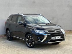 Black Used 2018 Mitsubishi Outlander P-HEV Estate | £9,975 (Good price)