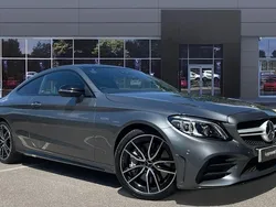 Grey Used 2023 Mercedes C43 AMG Premium Plus Coupe | £38,412 (Good price)