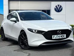 White Used 2024 Mazda 3 Exclusive-Line Hatchback | £21,689 (Expensive)