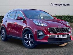 Red Used 2021 Kia Sportage SUV | £14,499 (Good price)