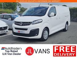 White Used 2020 Vauxhall Vivaro Sportive Van | £10,950 (Fair price)