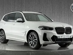 White Used 2022 BMW X3 M Sport SUV | £37,499 (A bit pricey)