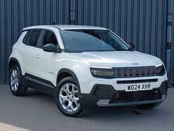 White Used 2024 Jeep Avenger Altitude SUV | £17,998 (Fair price)