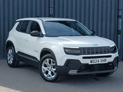 White Used 2024 Jeep Avenger Altitude SUV | £18,698 (Fair price)