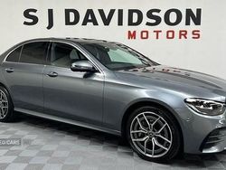 Grey Used 2023 Mercedes E400 AMG Line Premium Sedan | £39,995 (Fair price)