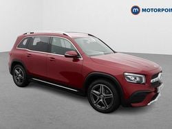 Red Used 2022 Mercedes GLB200 AMG line SUV | £23,249 (Good price)