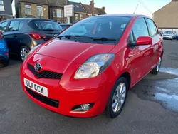 Red Used 2011 Toyota Yaris Hatchback | £7,995 (Expensive)