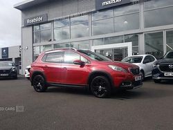 Red Used 2017 Peugeot 2008 Allure SUV | £7,250 (Expensive)