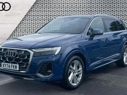Blue Used 2024 Audi Q7 S-Line SUV | £49,736 (Fair price)