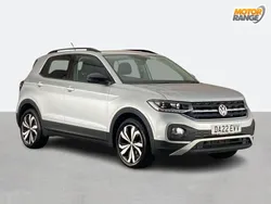 Silver Used 2022 VW T-Cross Black Edition SUV | £12,895 (Good price)